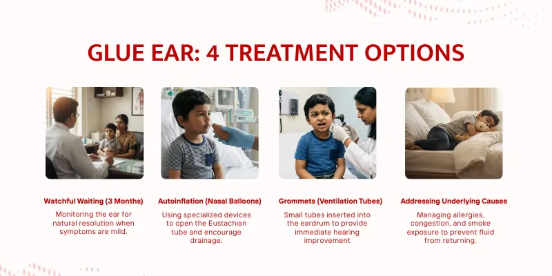 Fluid Behind Eardrum - Glue Ear Treatment Options