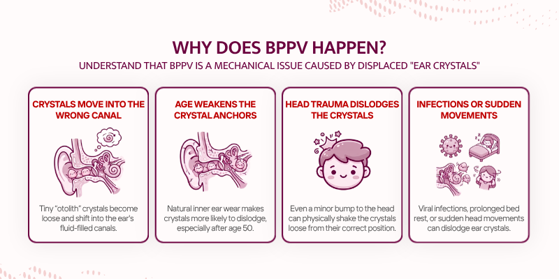 Benign Paroxysmal Positional Vertigo - Why Does BPPV Happen?