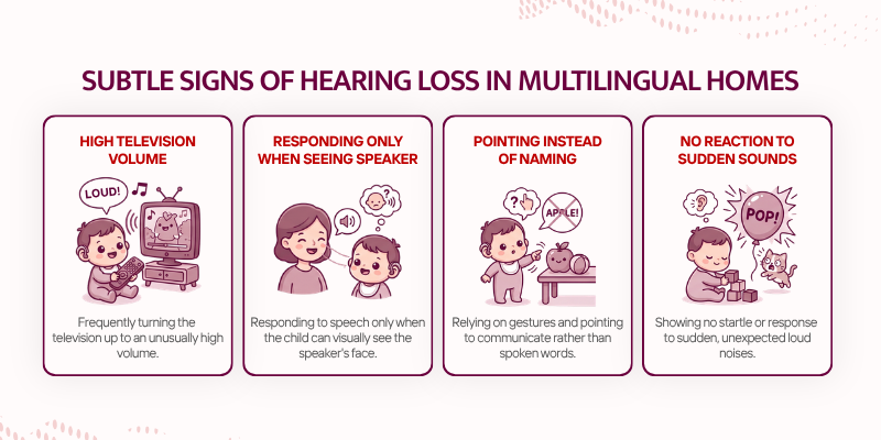 Speech Delay Hearing Loss in Toddlers - Subtle Signs of Hearing Loss in Multilingual Homes